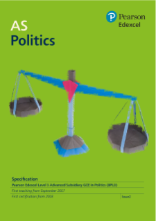 AS Politics 2017 specification
